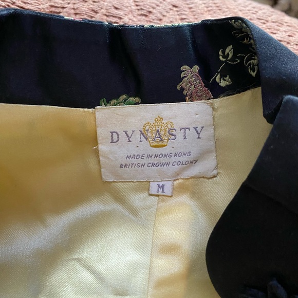 Vintage Hong Kong Dynasty Brocade Dress/Robe - Picture 12 of 15